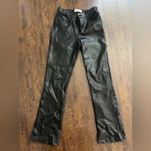 Abercrombie & Fitch Vegan Leather pants